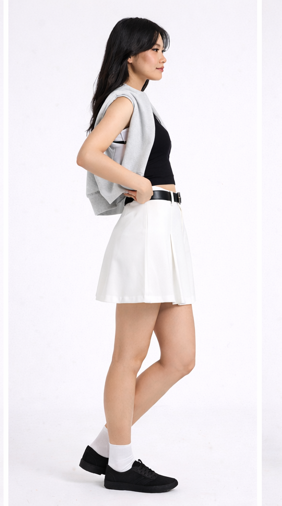 RǏWYÑ | Pleat And Play Skorts