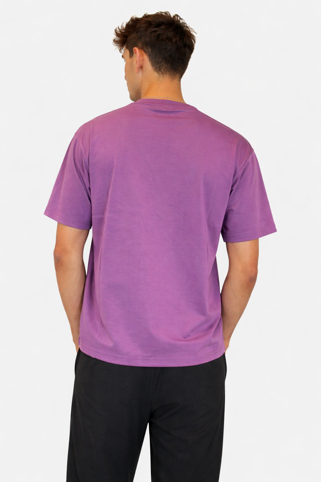 RIWYN Metallic Accent Graphic Tee