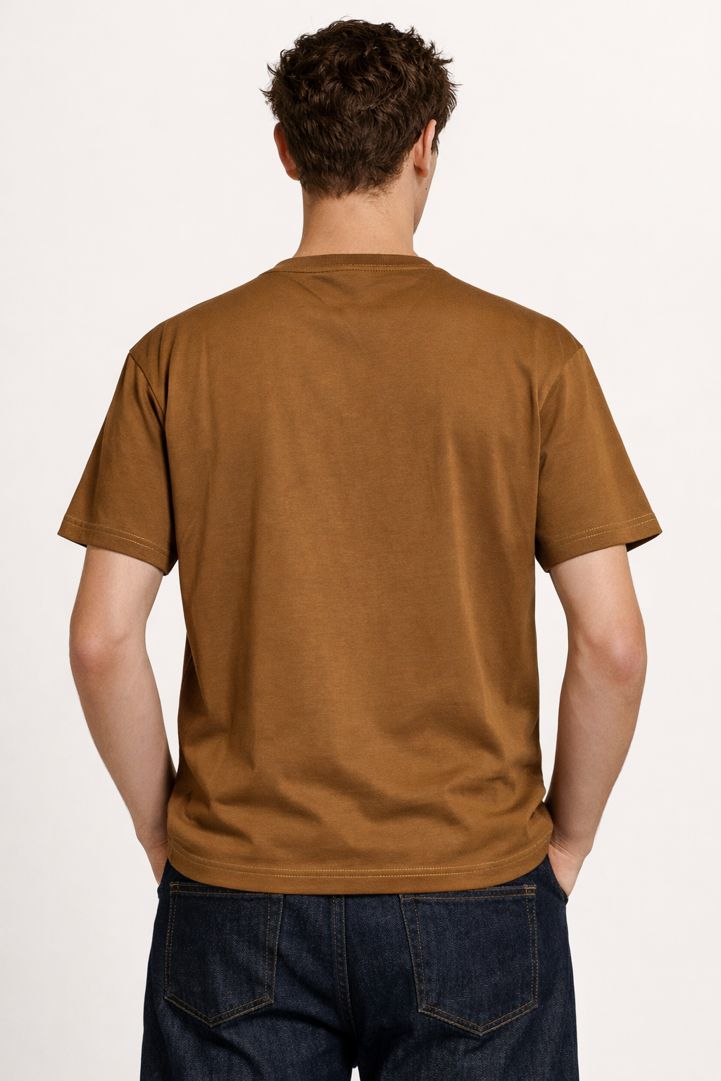 RIWYN Metallic Accent Graphic Tee