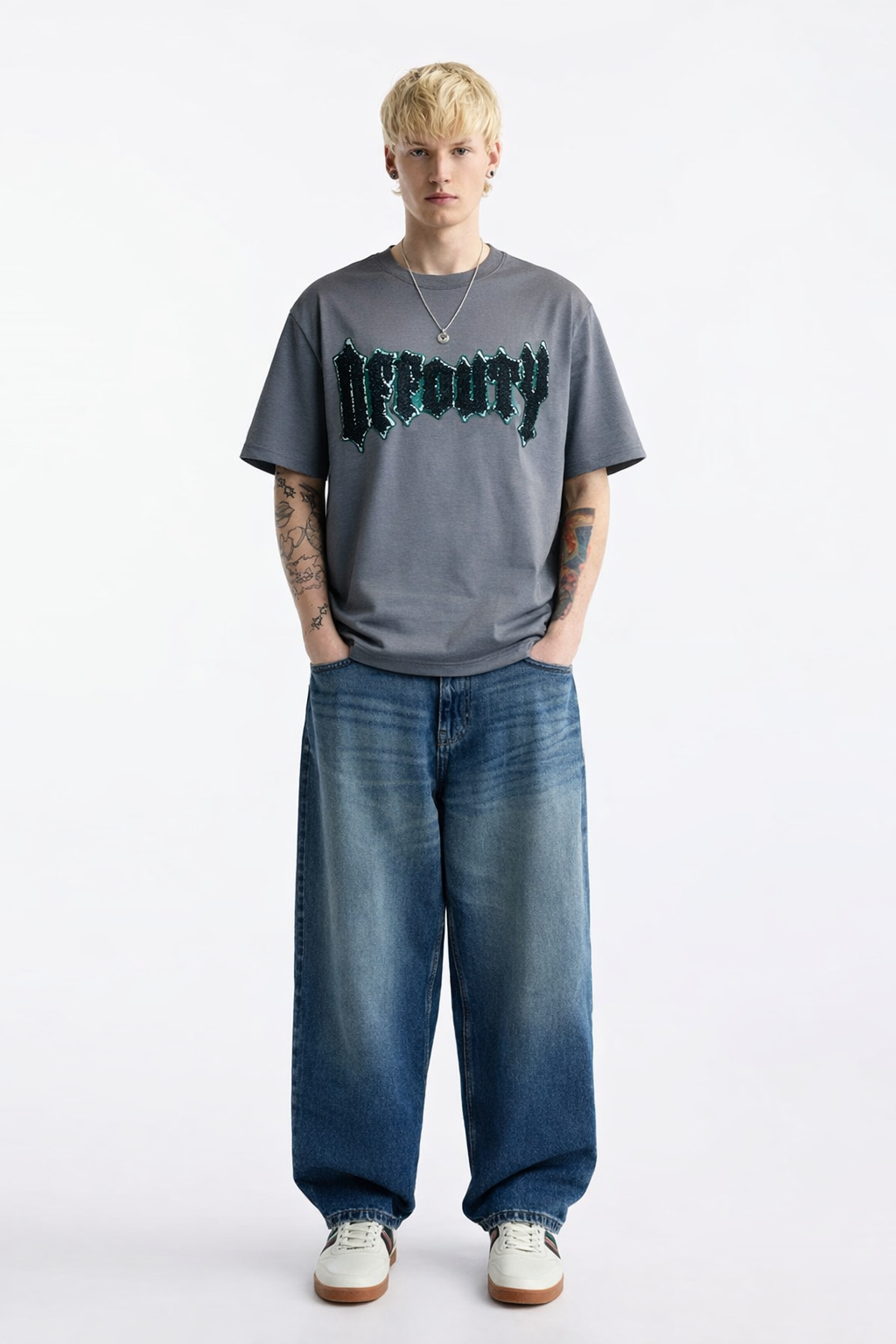 RIWYN Terry Patch Logo Tee