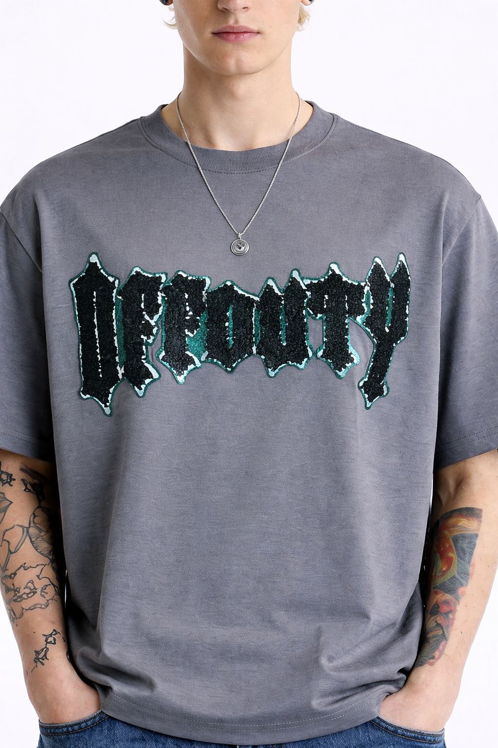 RIWYN Terry Patch Logo Tee