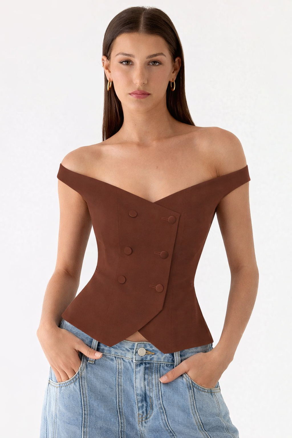 RǏWYÑ | Boss Glam Power Top
