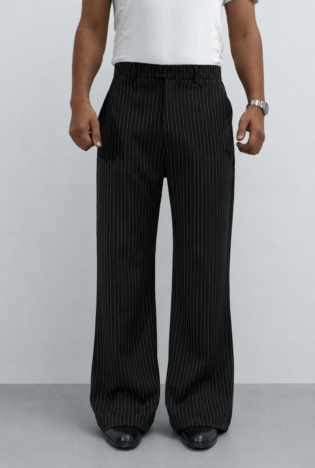 RIWYN Stripe Clean Flex Bootcut Pants