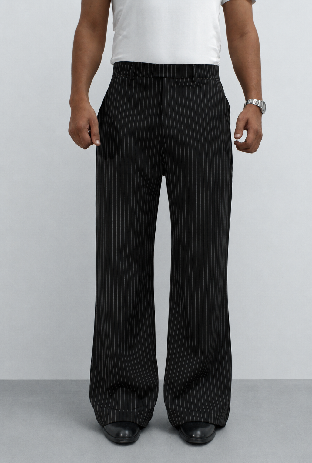 RIWYN Stripe Clean Flex Bootcut Pants