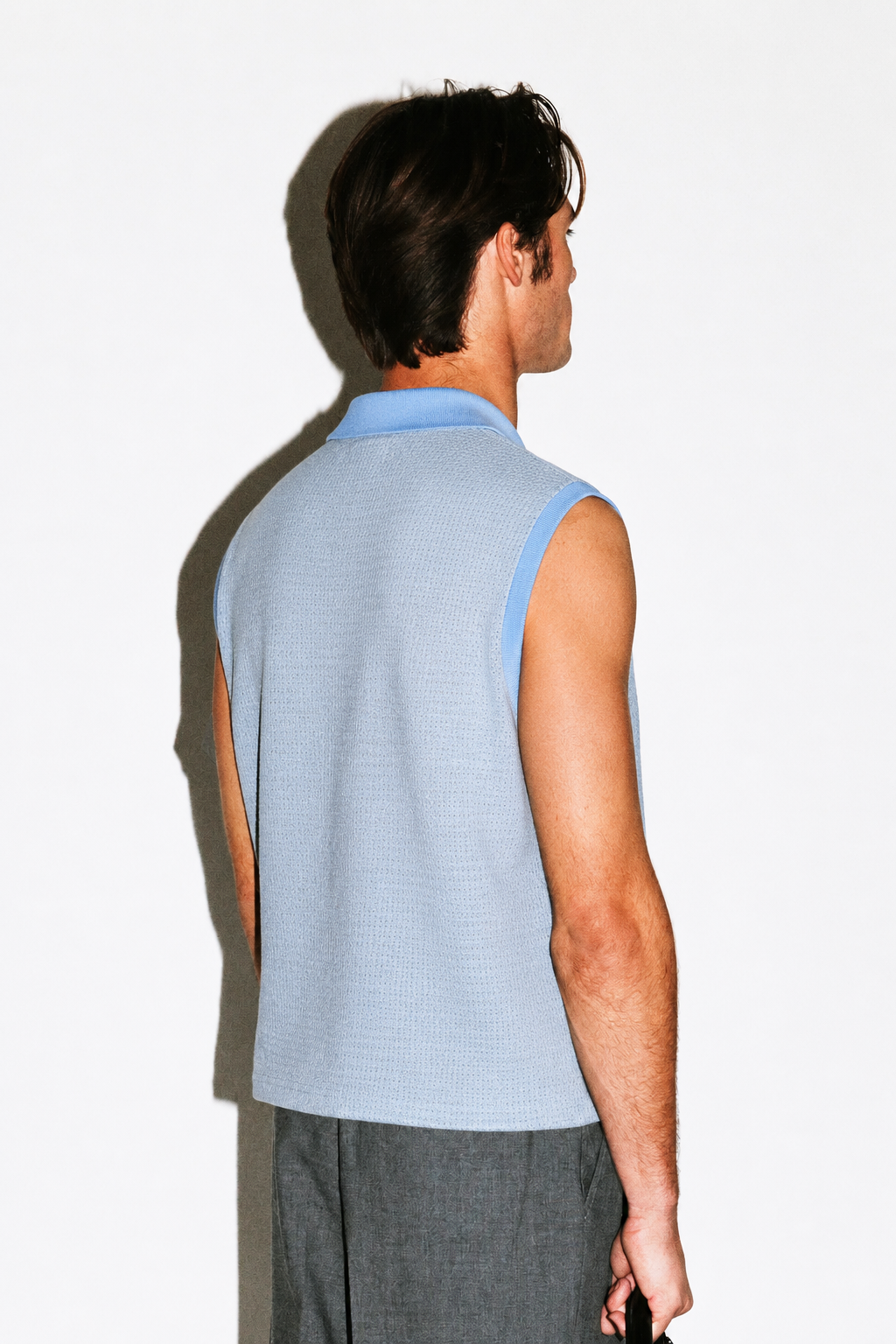 RIWYN Summer Polo Vest T-shirt