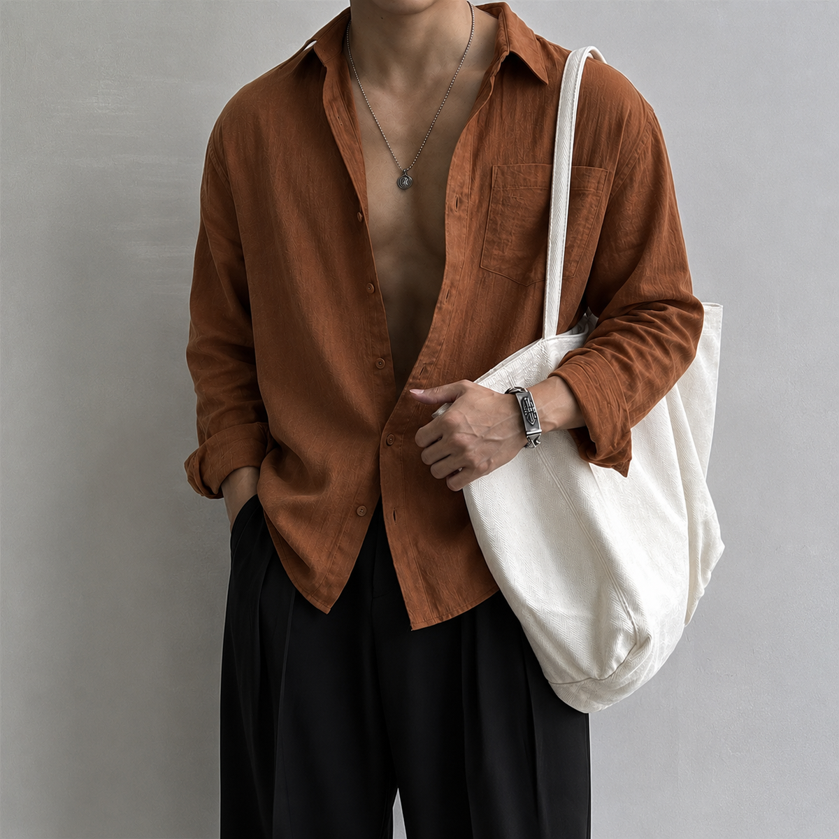 RIWYN Easy Living Tailored Casual Shirt