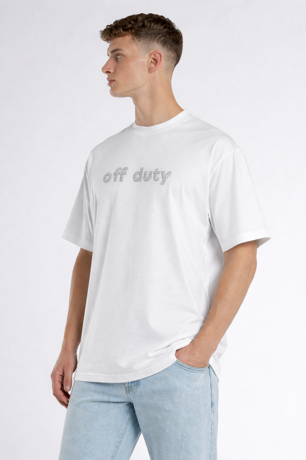 RIWYN Urban Metal Logo Graphic Tee