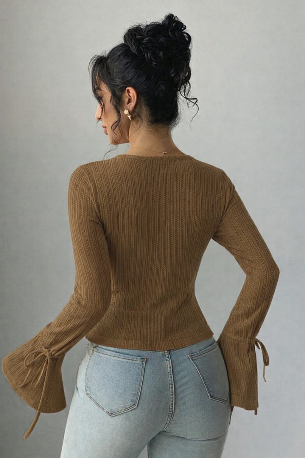 RǏWYÑ | Charm Knit Cardigan Top