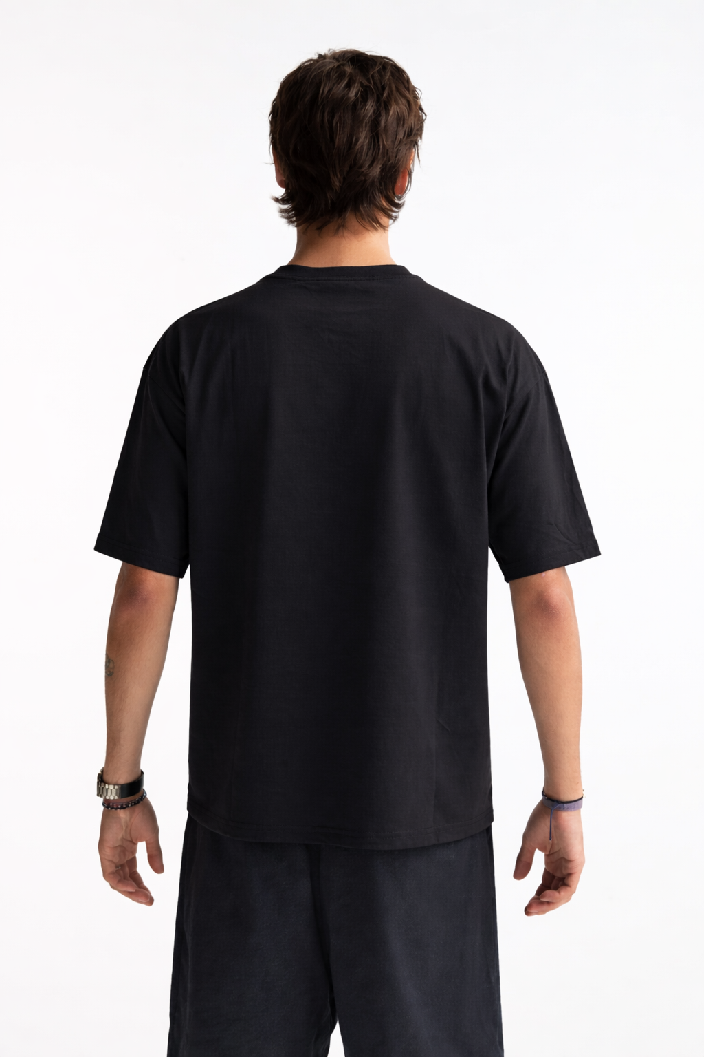 RIWYN Curved Terry Patch Graphic Tee