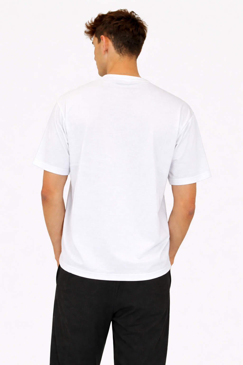 RIWYN Metallic Accent Graphic Tee