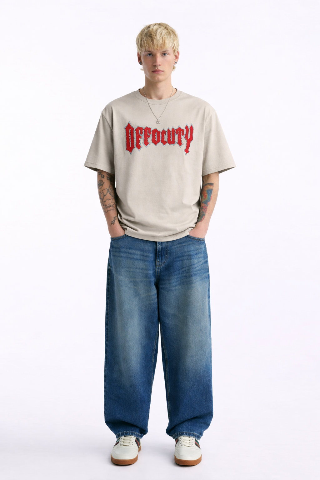 RIWYN Terry Patch Logo Tee