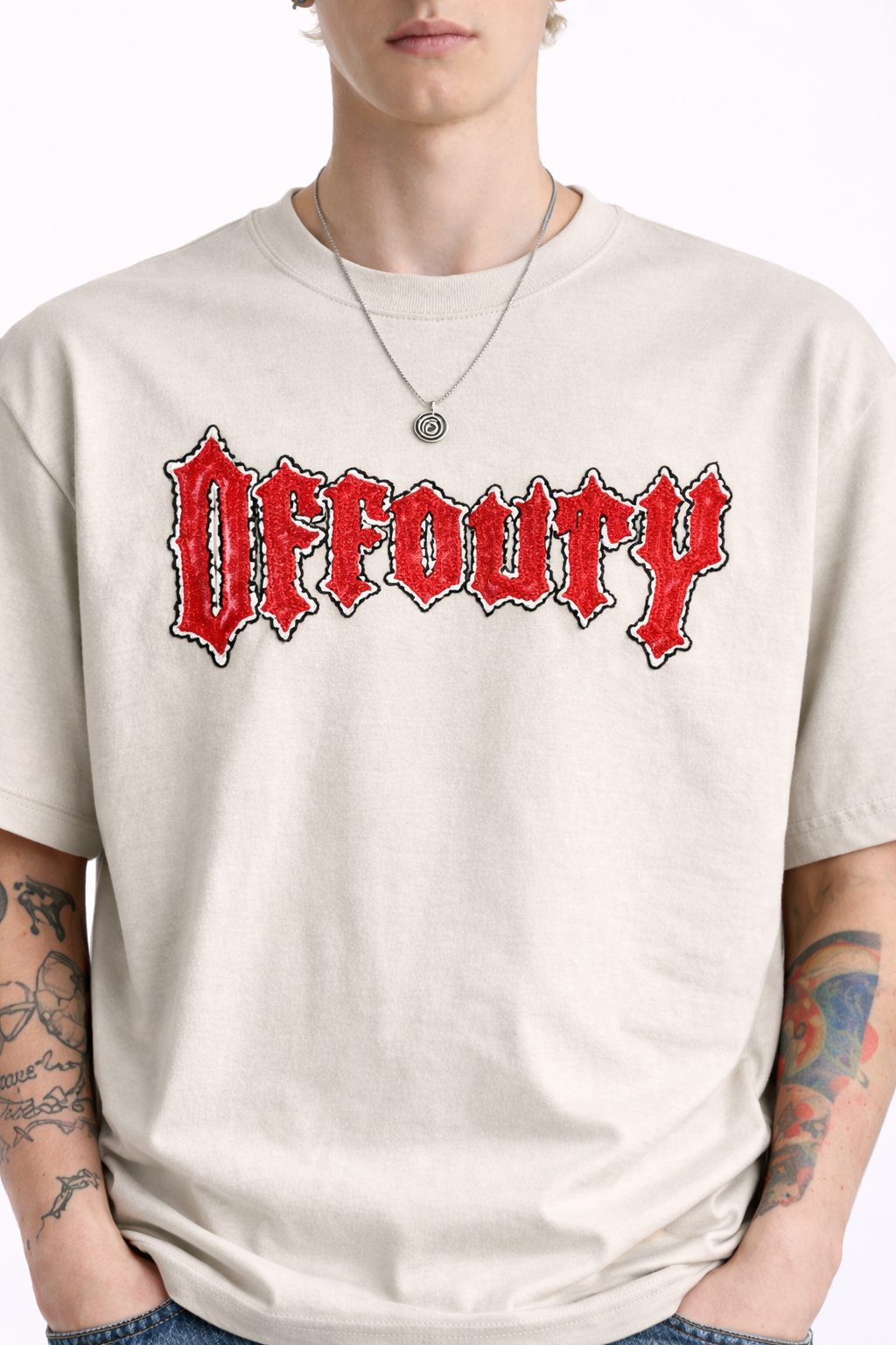 RIWYN Terry Patch Logo Tee