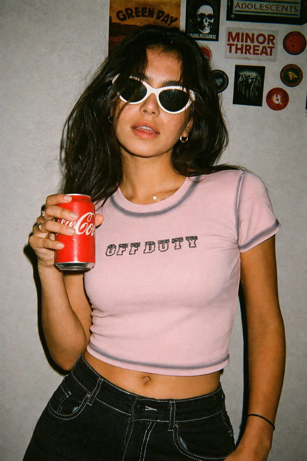 RǏWYÑ | Spray Edge Cropped Tee