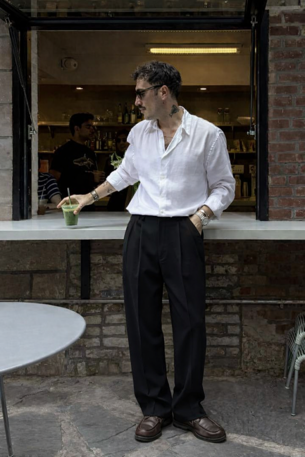 RIWYN Korean Baggy Loose Fit Pants For Men
