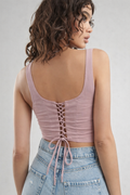 RǏWYÑ | Refine Criss Cross Corset Top