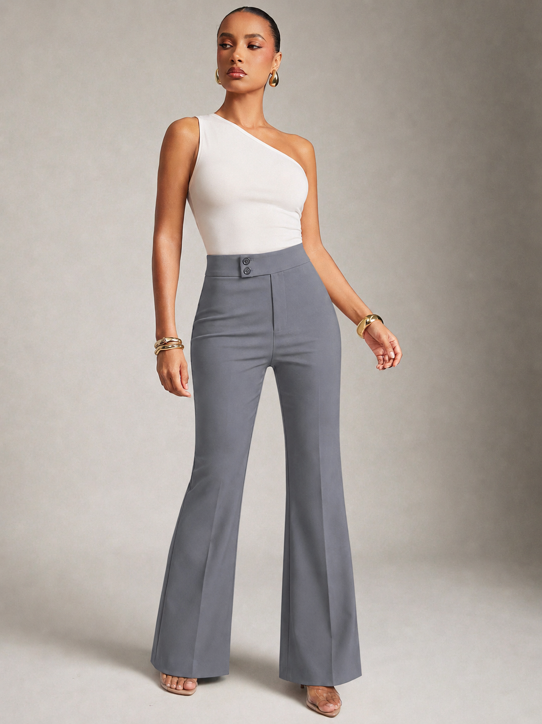 RǏWYÑ | Flare Core High Waist Pants