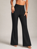 RǏWYÑ | Flare Core High Waist Pants