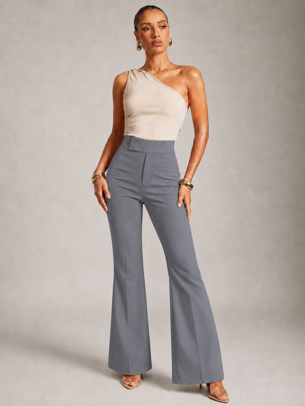 RǏWYÑ | Flare Core High Waist Pants