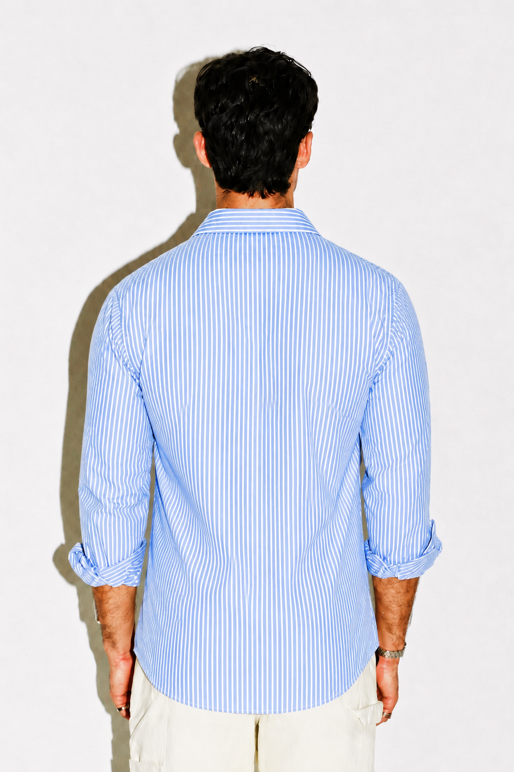 RIWYN Sophisticated Stripe Casual Fit Shirt