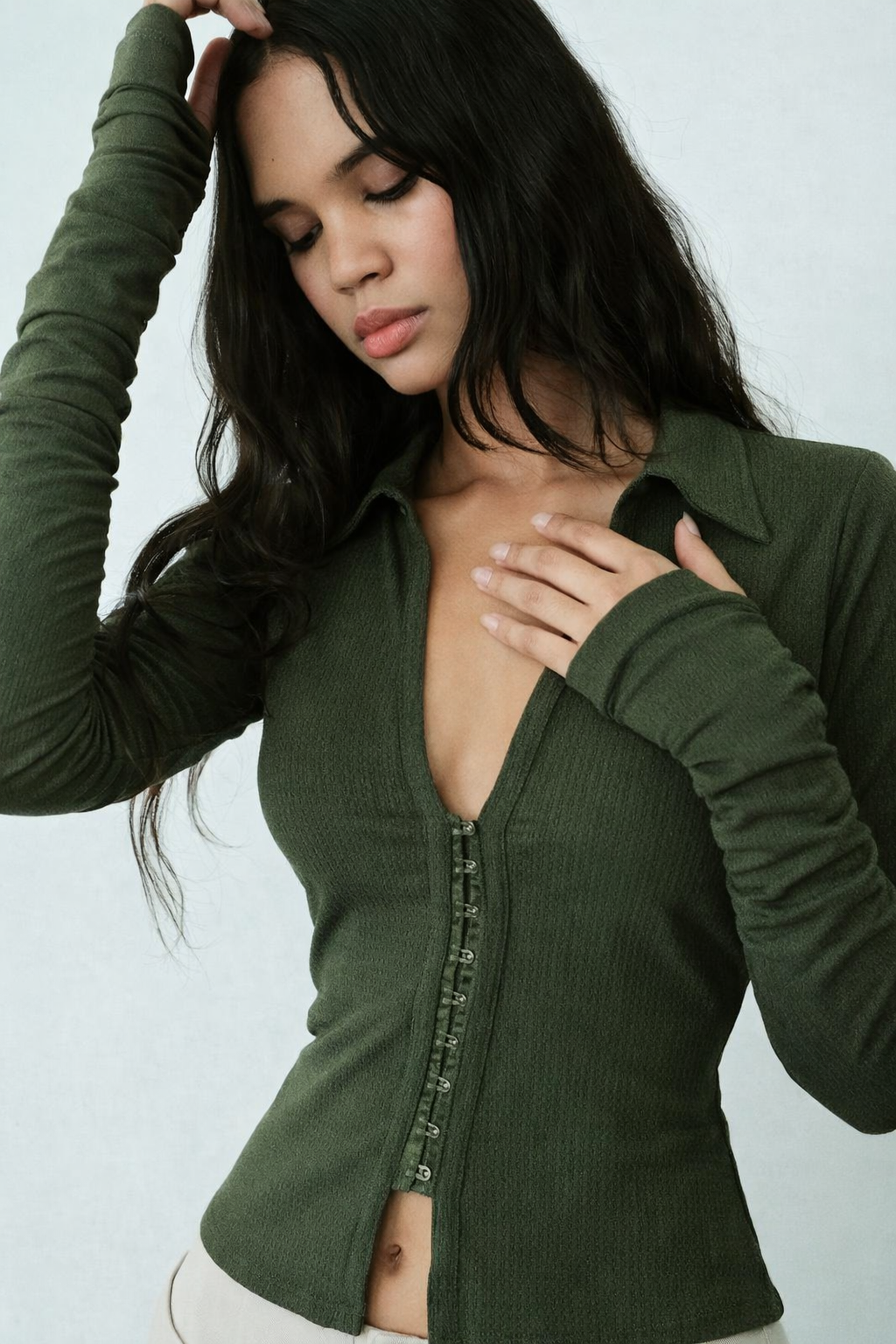 RǏWYÑ | Hookline Edge Shirt Top