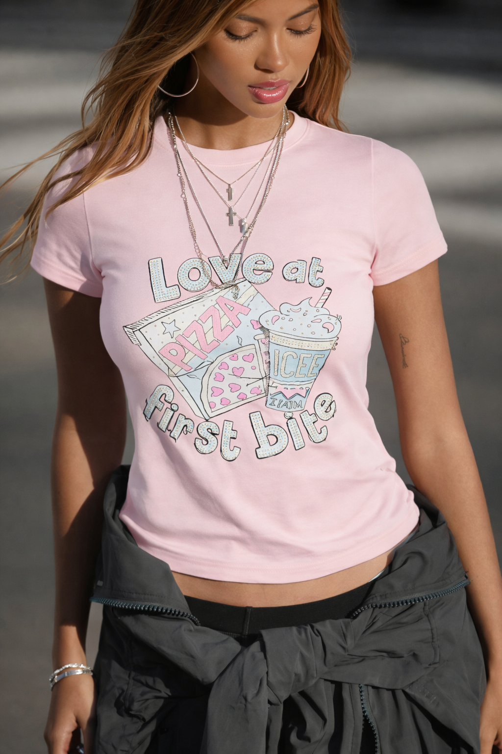 RǏWYÑ | Love Bite Baby Tee