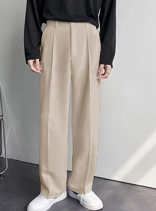 RIWYN Korean Baggy Loose Fit Pants For Men
