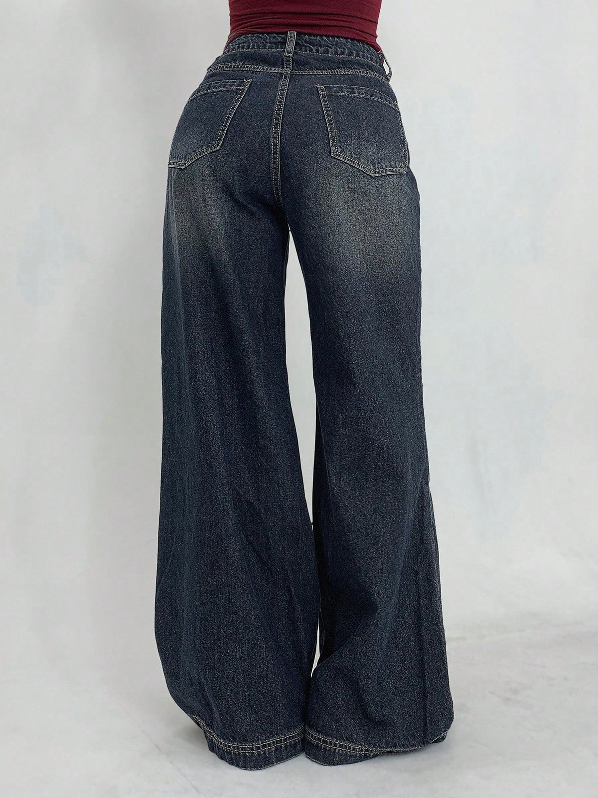 RǏWYÑ | Static Fade Flare Jeans