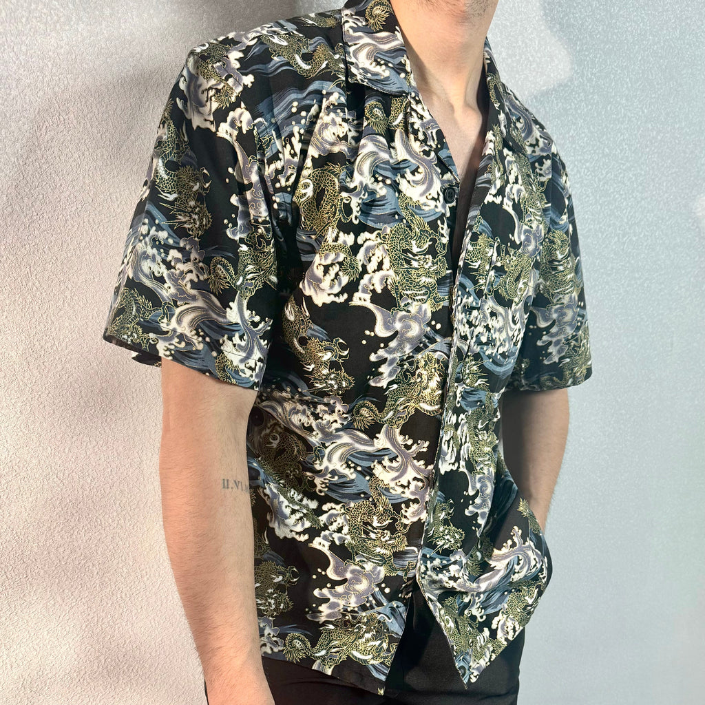 RIWYN Sea Dragon Structured Shirt