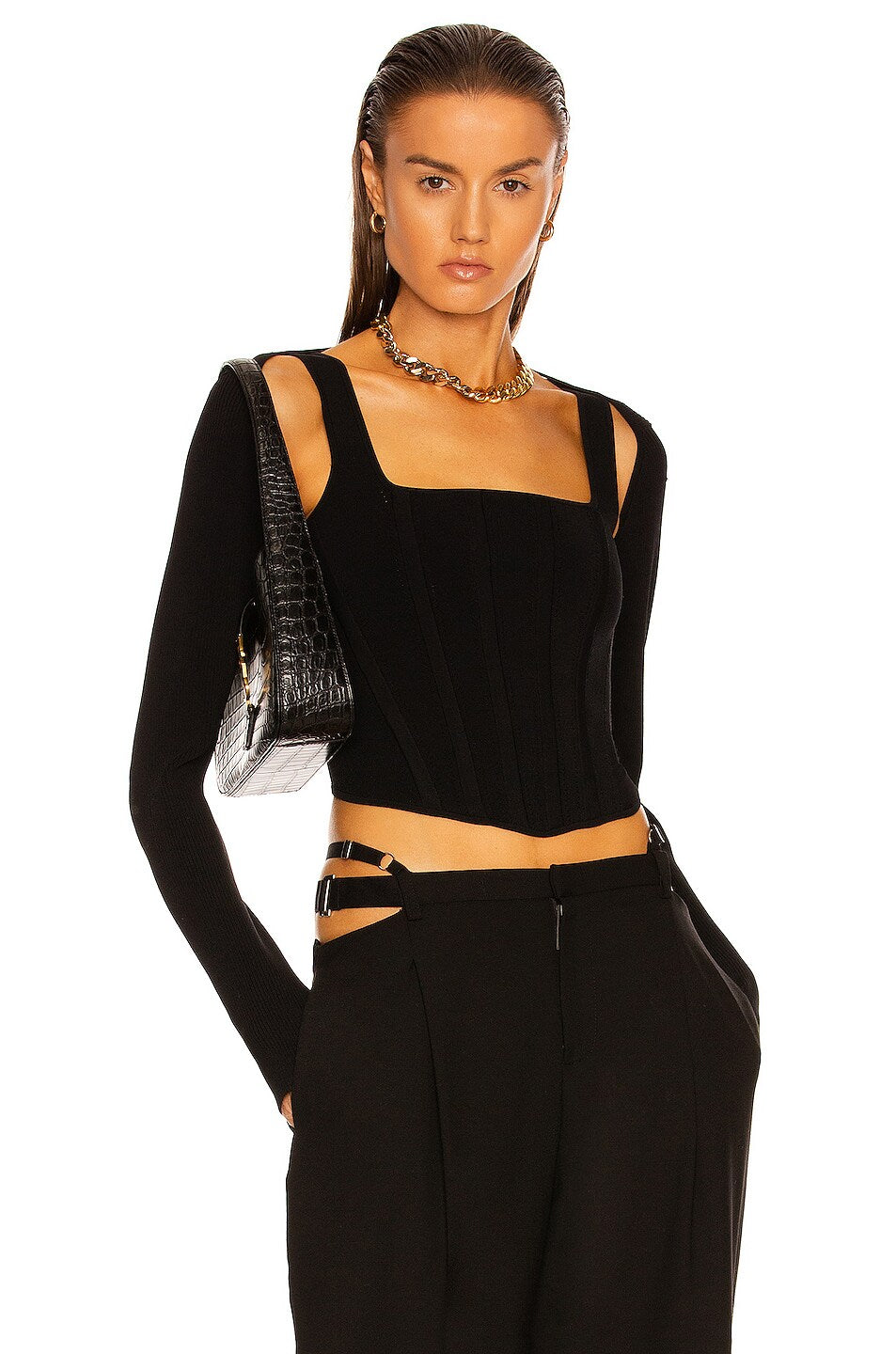 RǏWYÑ | Corset with Shrug Fitted Top