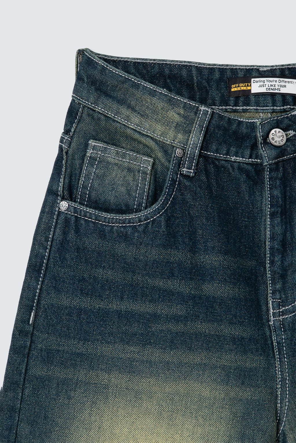 RǏWYÑ | Baddie Vintage Dirty Wash Dad Fit Jeans