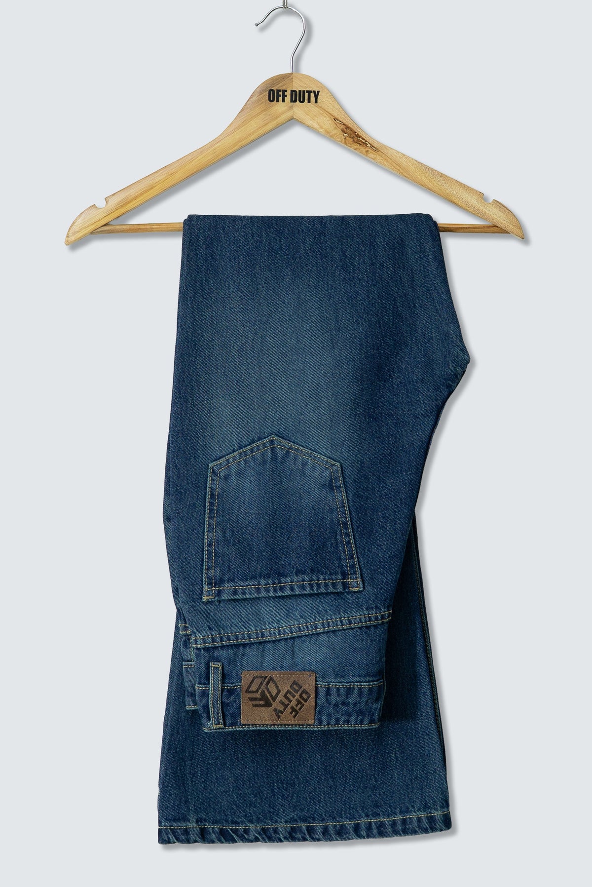 RǏWYÑ | Dusk Blue Wash Bootcut Jeans