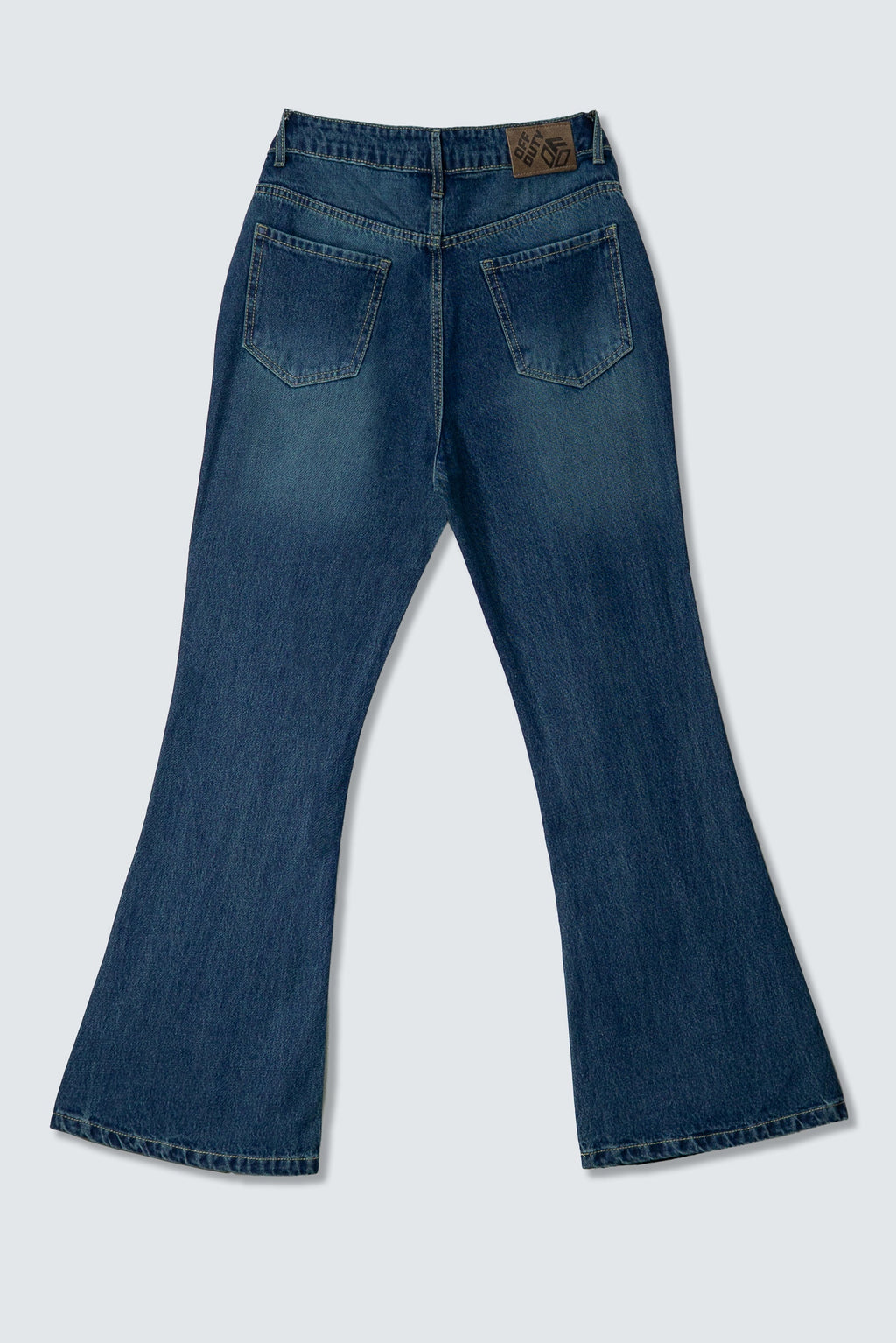 RǏWYÑ | Dusk Blue Wash Bootcut Jeans