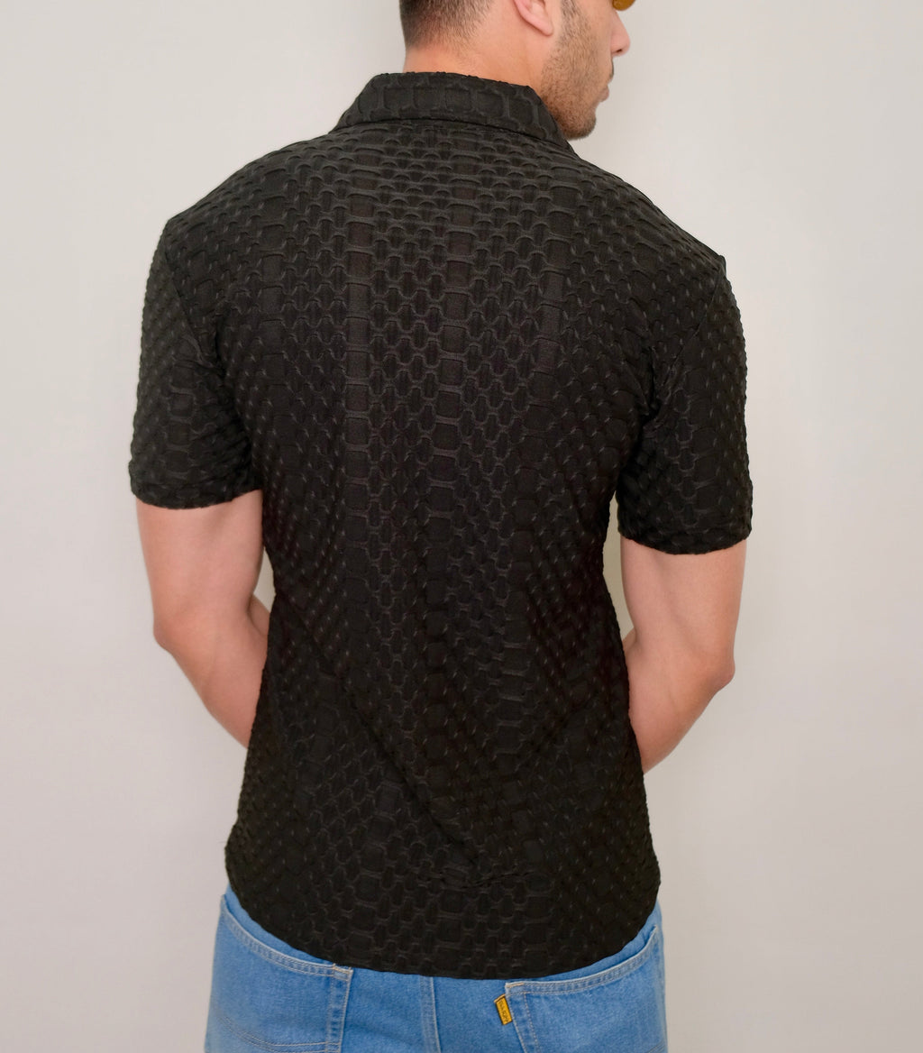 RIWYN Jacquard Elite Polo T-shirt