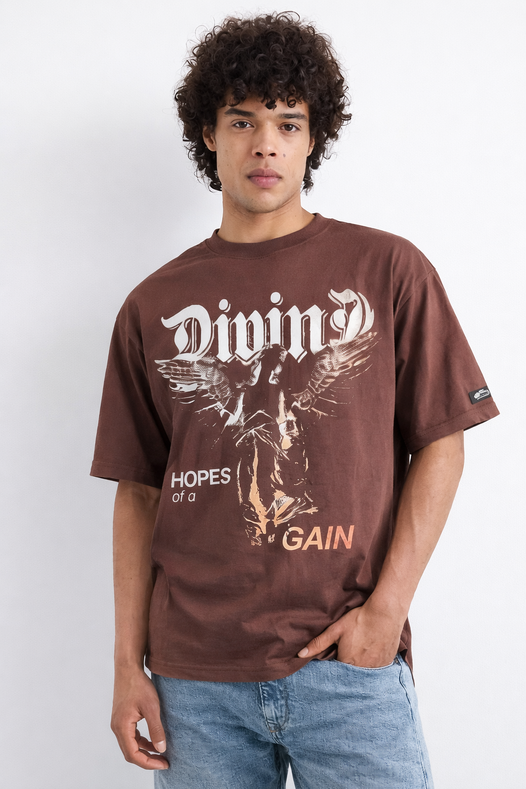 RIWYN Divine Angel Graphic Tee