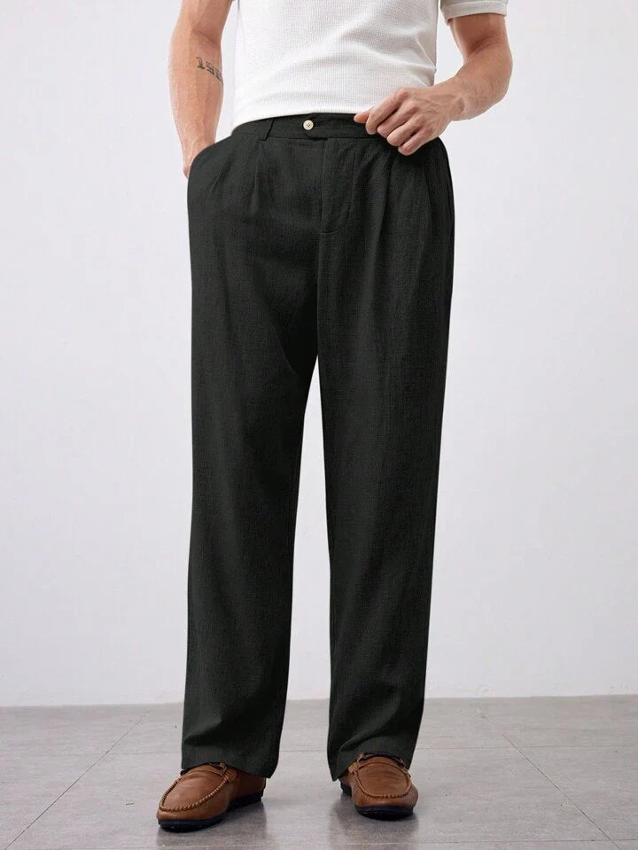 RIWYN Casual Korean Linen Pants