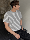RIWYN Stripe Series Crew Neck Tshirt