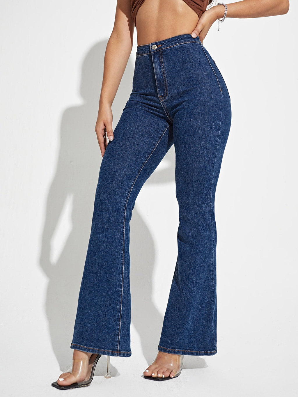 RǏWYÑ | Ultra High Rise Flare Bootcut Jeans