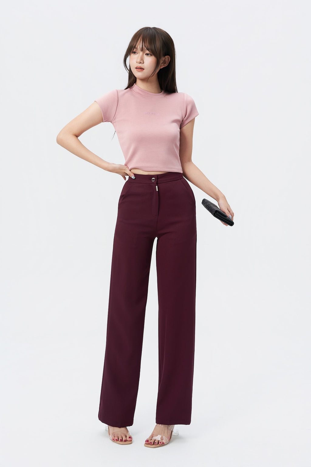 RǏWYÑ | Everyday Straight leg High Waist Pants