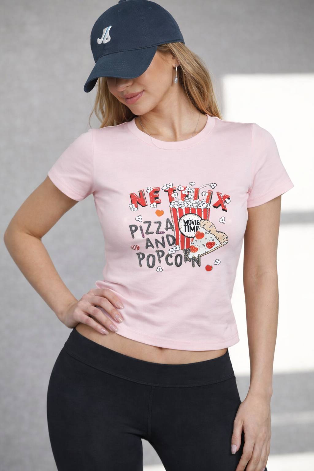 RǏWYÑ | Netflix And Chill Baby Tee