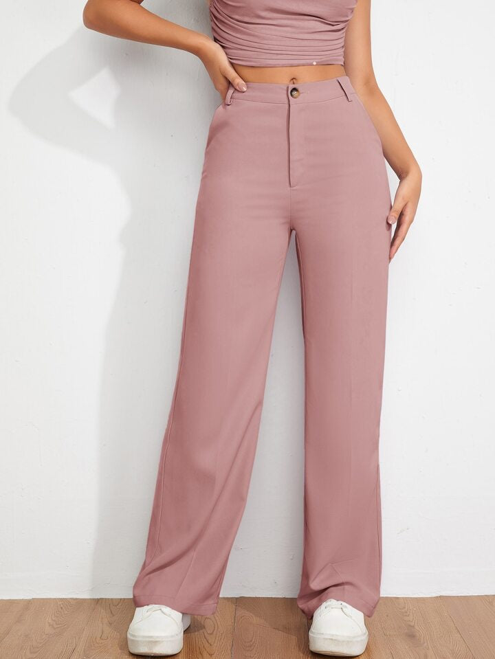 RǏWYÑ | Everyday Straight leg High Waist Pants