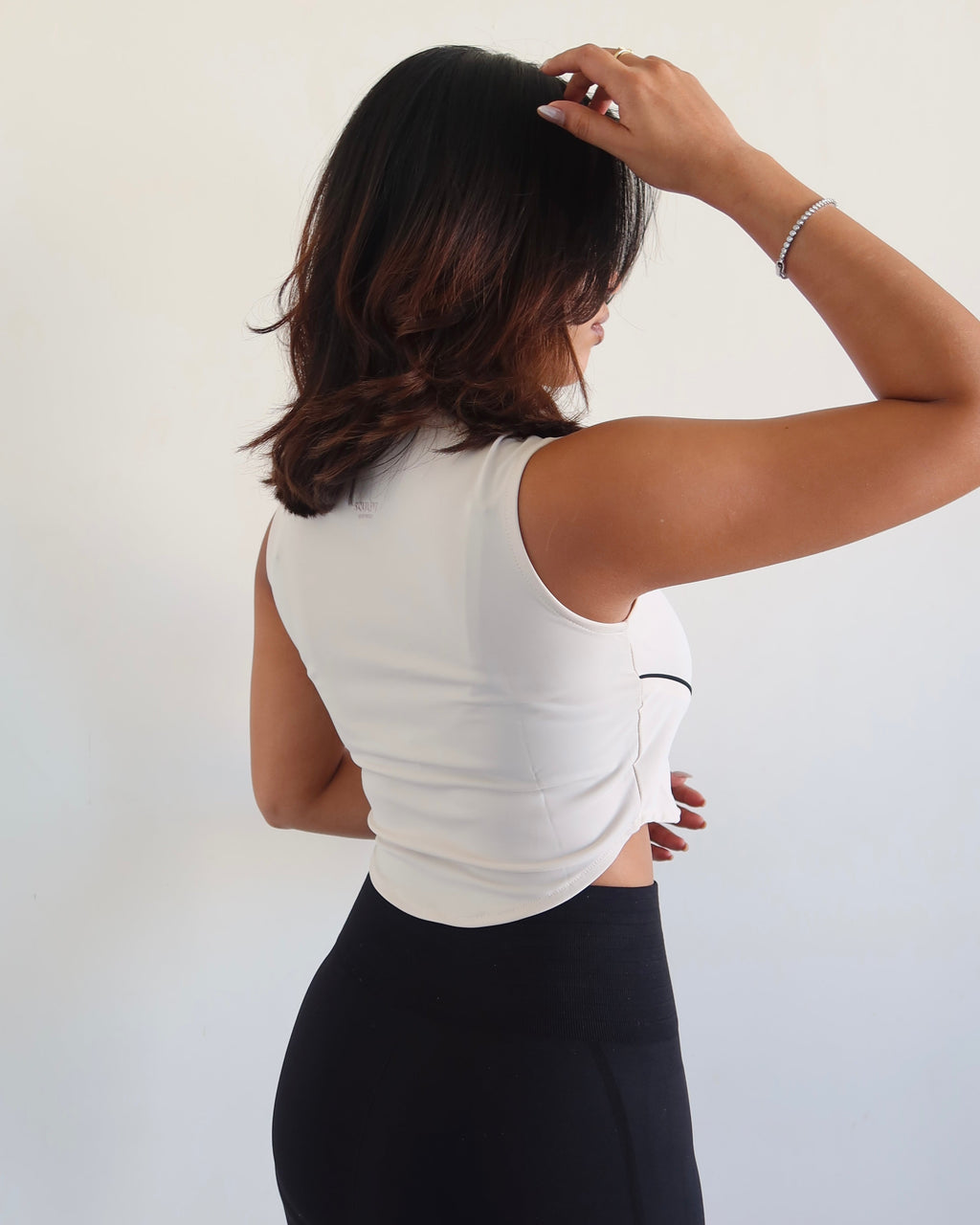 RǏWYÑ | Sculpt Zip Up Top