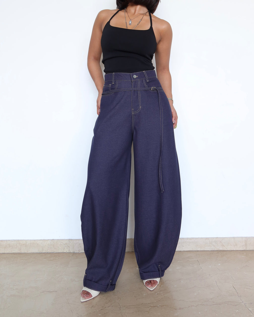 RǏWYÑ | Secondary Denim Look A Like Street Core Pants