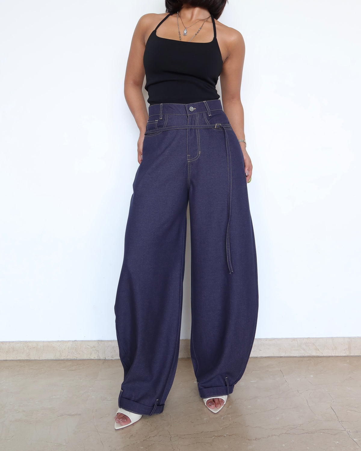 RǏWYÑ | Secondary Denim Look A Like Street Core Pants