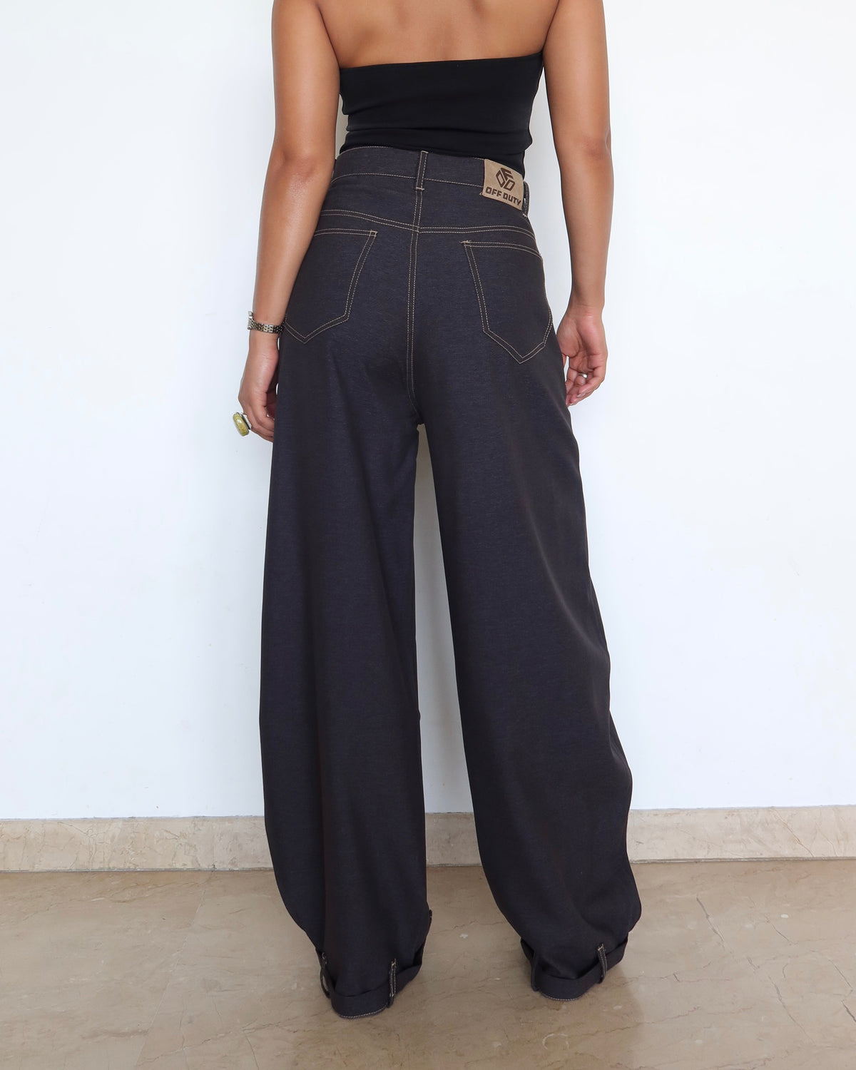 RǏWYÑ | Secondary Denim Look A Like Street Core Pants