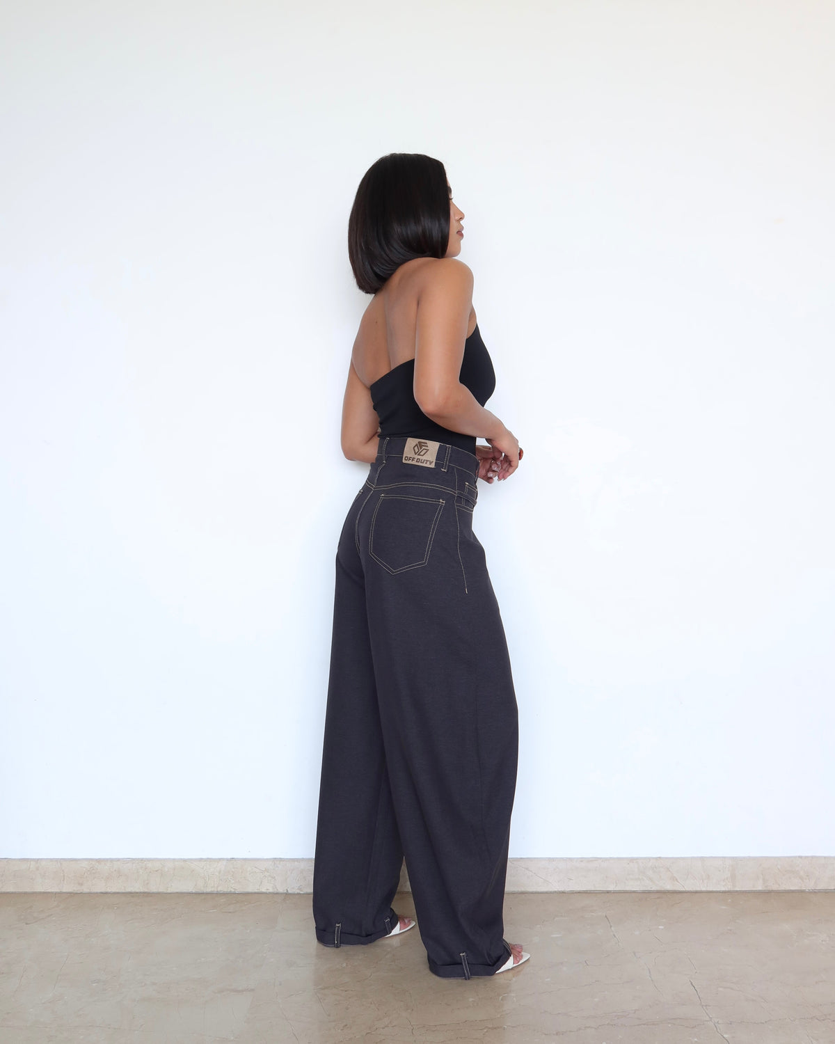 RǏWYÑ | Secondary Denim Look A Like Street Core Pants