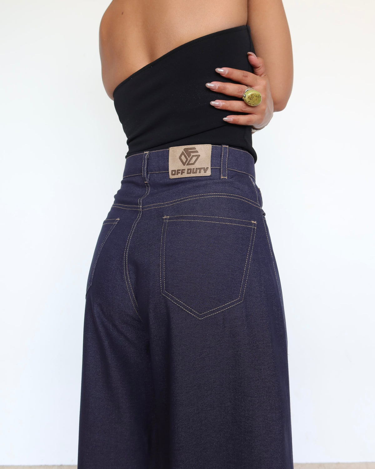 RǏWYÑ | Secondary Denim Look A Like Street Core Pants