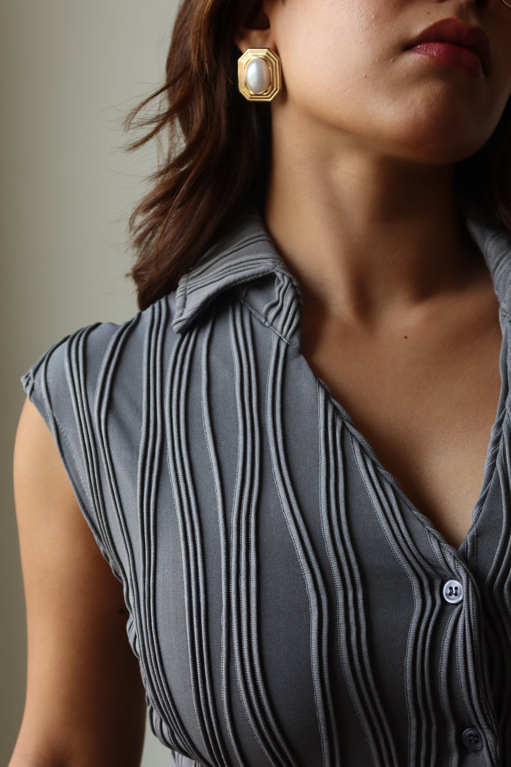 RǏWYÑ | Wavy Aura Fitted Shirt