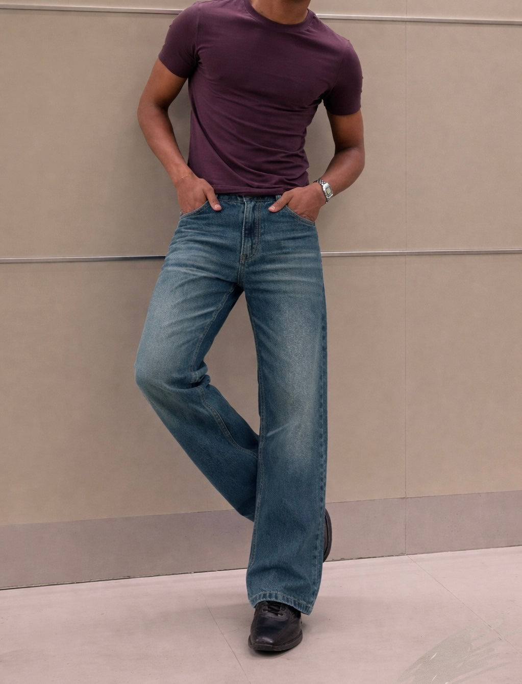 RIWYN Blue Chapter Straight Fit Jeans