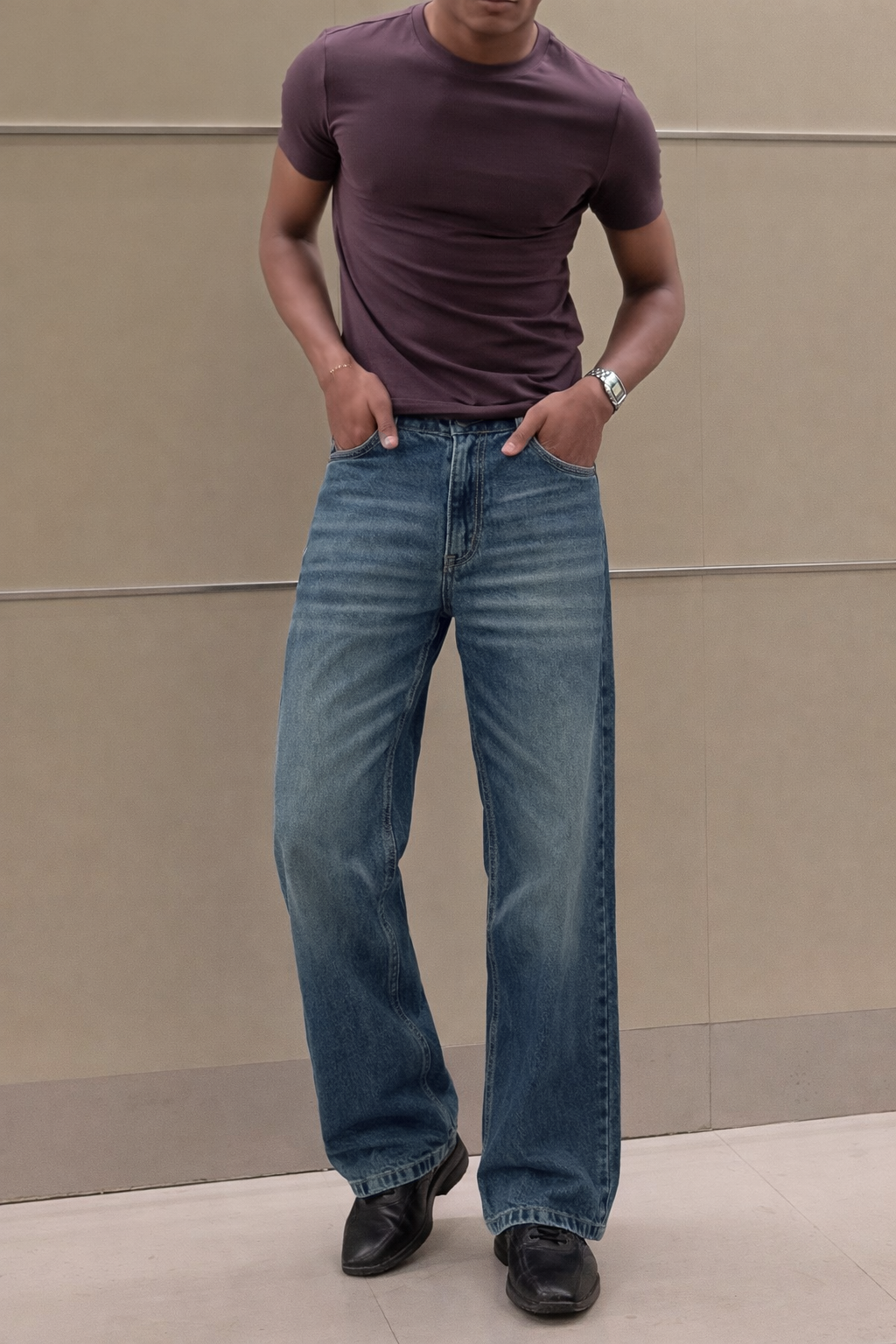 RIWYN Blue Chapter Straight Fit Jeans