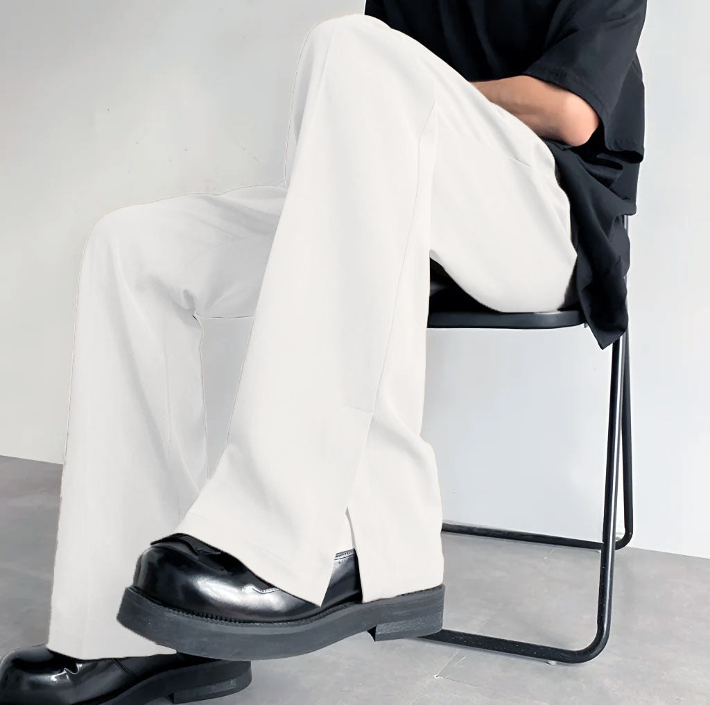 RIWYN Men Korean Bootcut Pants